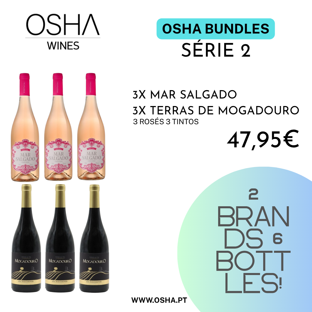 OSHA 2 BRANDS 6 BOTTLE SÉRIE 2
