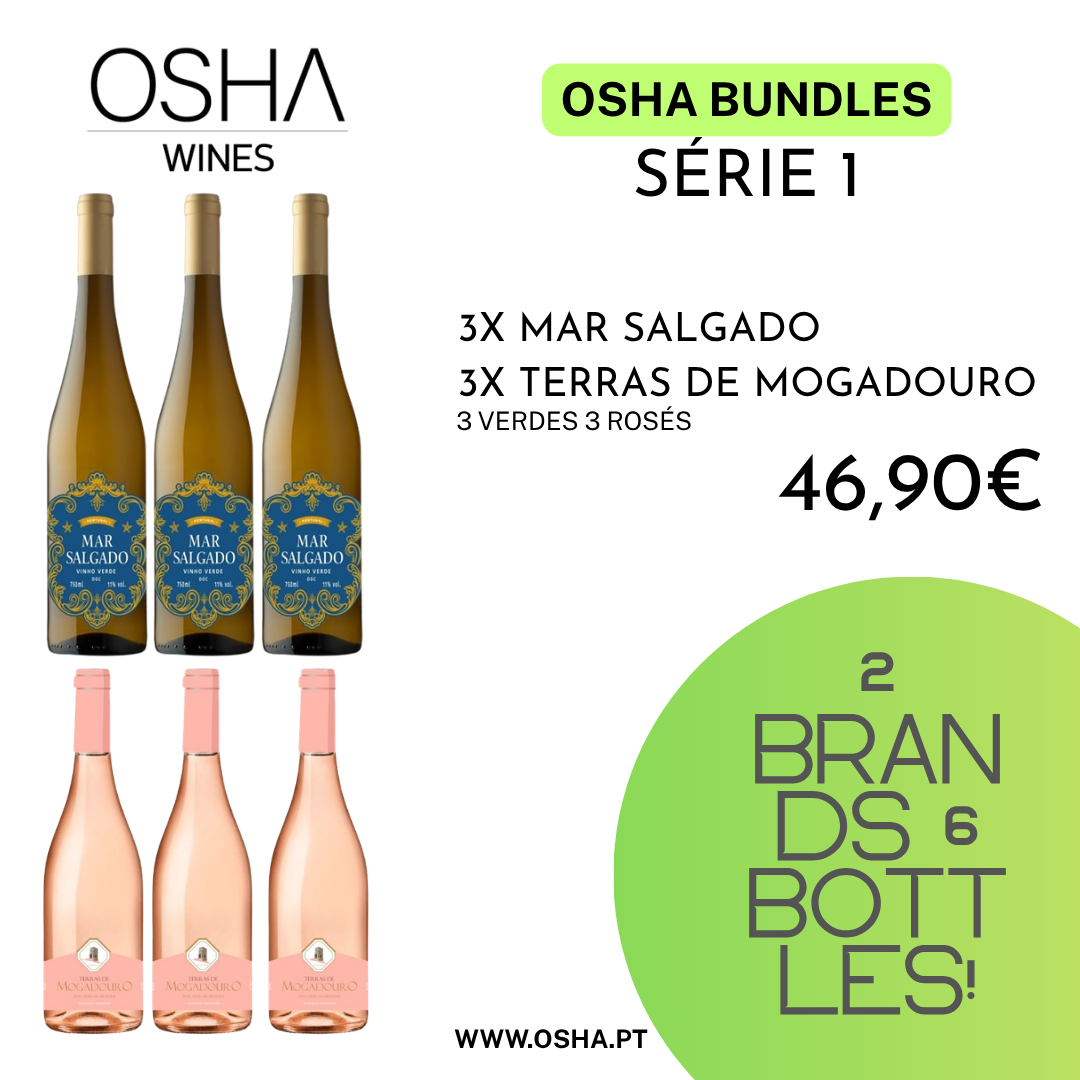 OSHA 2 BRANDS 6 BOTTLE SÉRIE 1