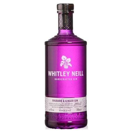 Gin Whitley Neill Ruibarbo e Gengibre 70 cl