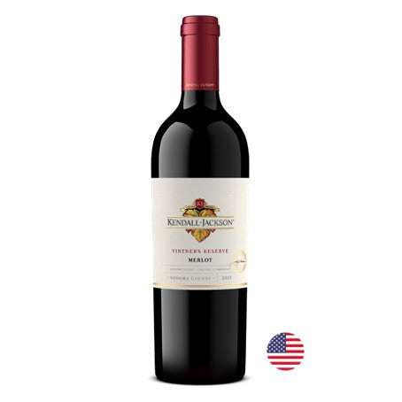 Kendall Jackson Vintner's Reserve Merlot Tinto 2018 : CX 3UNI