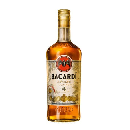 Rum Bacardí Añejo 4 anos 70 cl