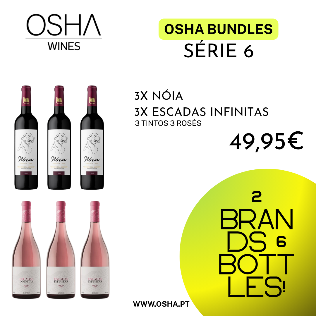 OSHA 2 BRANDS 6 BOTTLE SÉRIE 6
