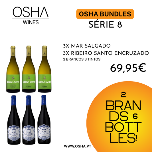 OSHA 2 BRANDS 6 BOTTLE SÉRIE 8