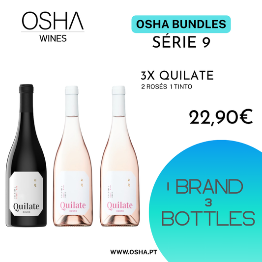 OSHA 1 BRAND 3 BOTTLES SERIE 9