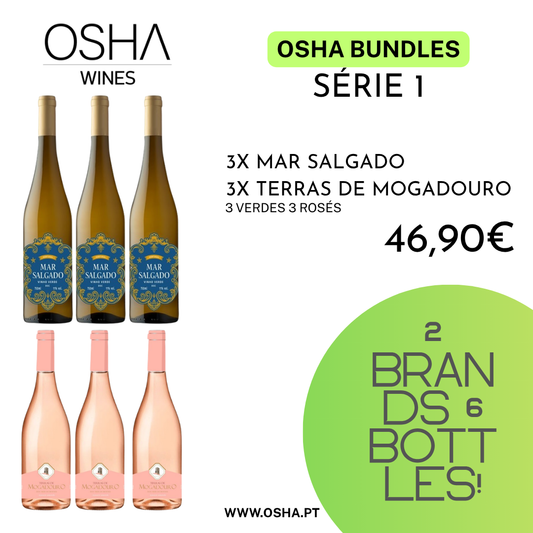 OSHA 2 BRANDS 6 BOTTLE SÉRIE 1